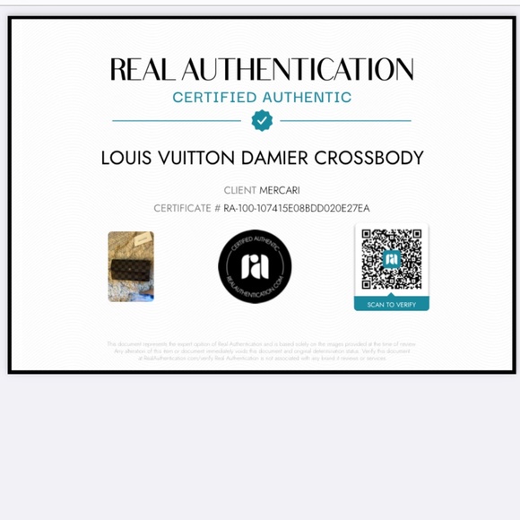 Authentic Louis Vuitton Damier Ebene crossbody - Picture 11 of 11